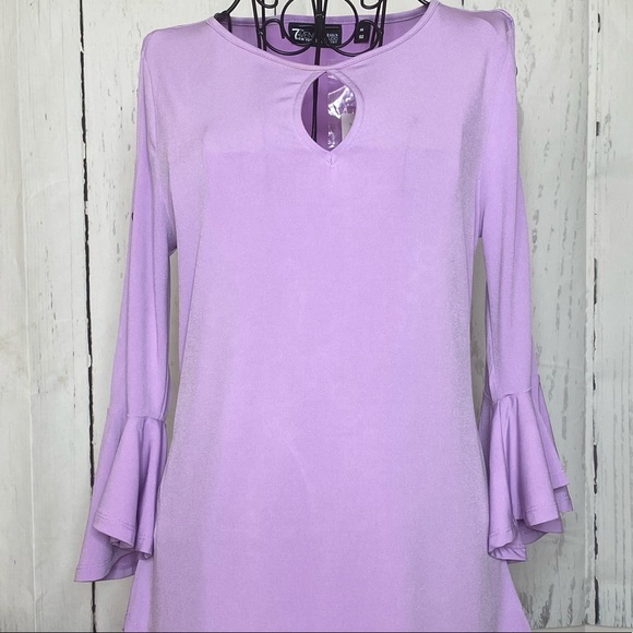 New York & Co Lavender Top - Picture 10 of 12